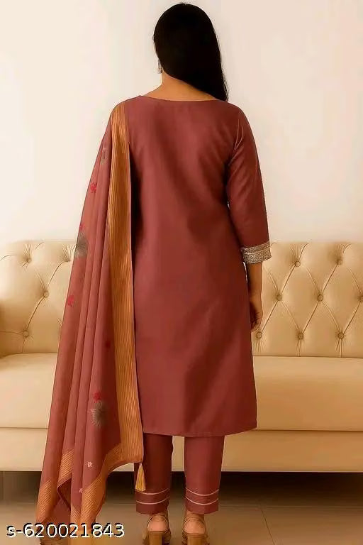 EW EMBROIDERY SURATI KRUTA SET