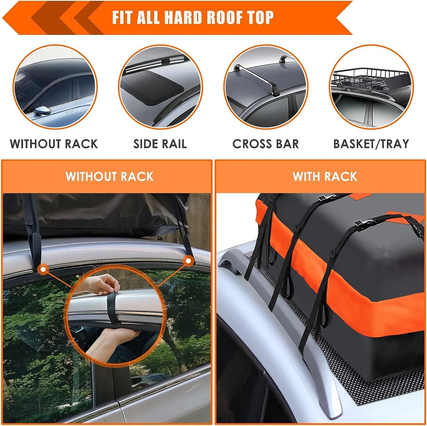 Car Rooftop Cargo Carrier Bag
