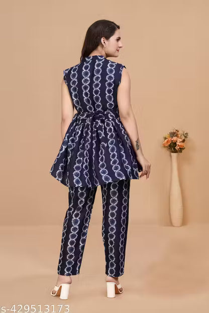 Co ord set;; Tunick;;Top & Bottom set