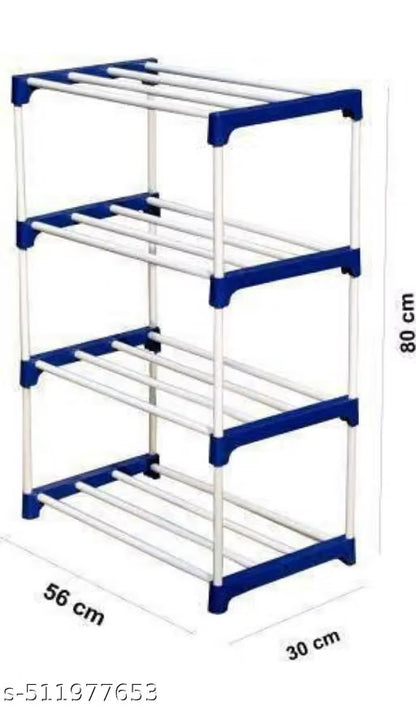 SoBabus Shoe Rack Blue 4 layer