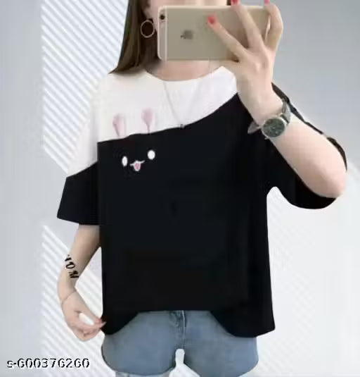 Trendy Fashionista Women Tshirts