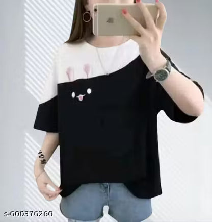 Trendy Fashionista Women Tshirts