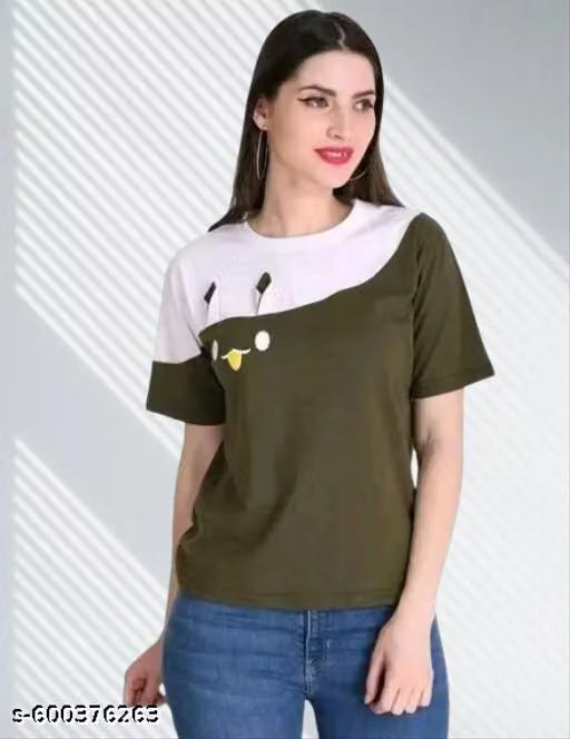 Trendy Fashionista Women Tshirts