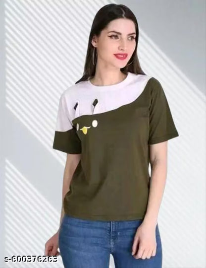 Trendy Fashionista Women Tshirts