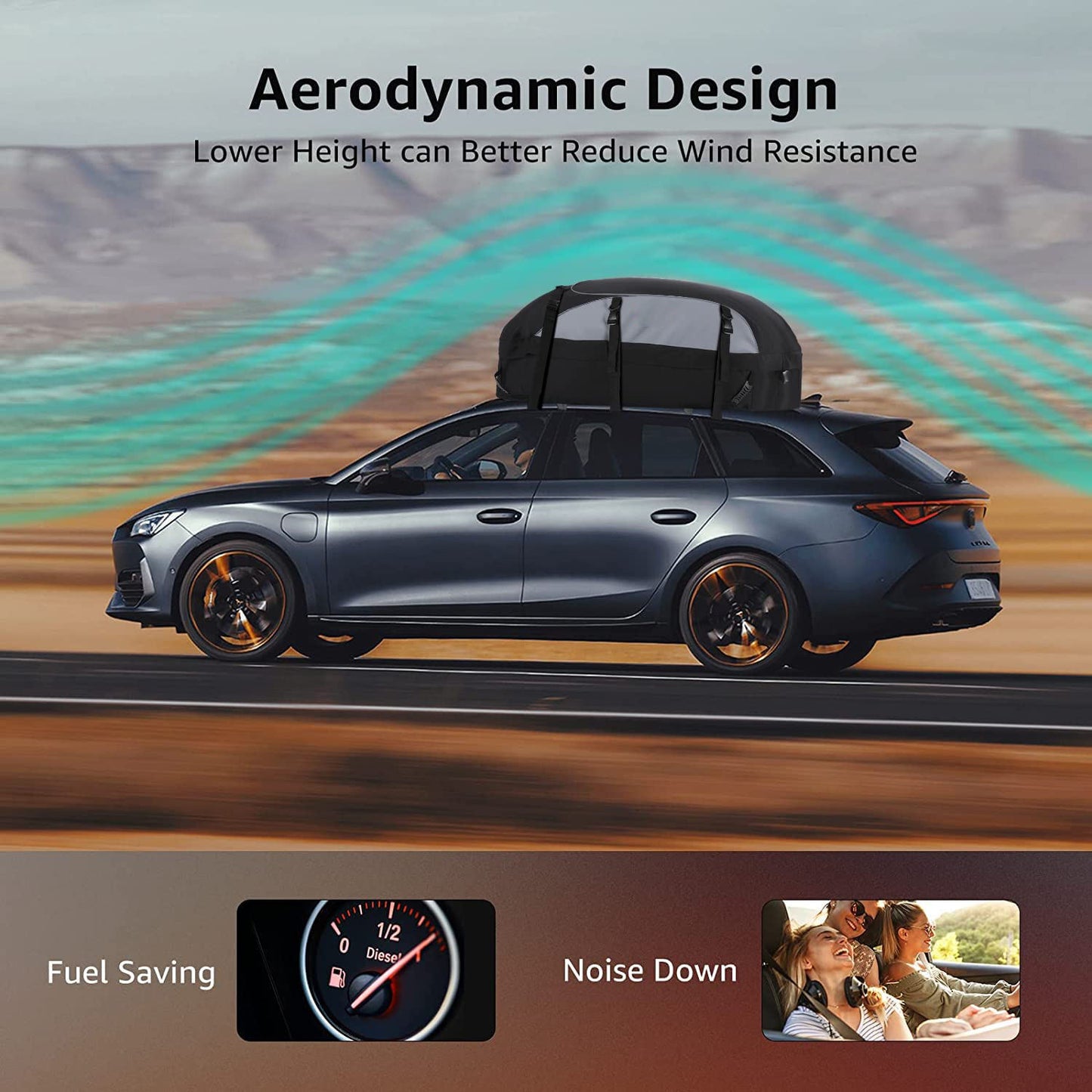 Car Rooftop Cargo Carrier Bag